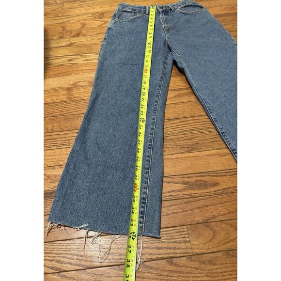 The Ragged Priest Women’s Cropped Flared Jeans High Waist Size 30 / 10 - Picture 7 of 13